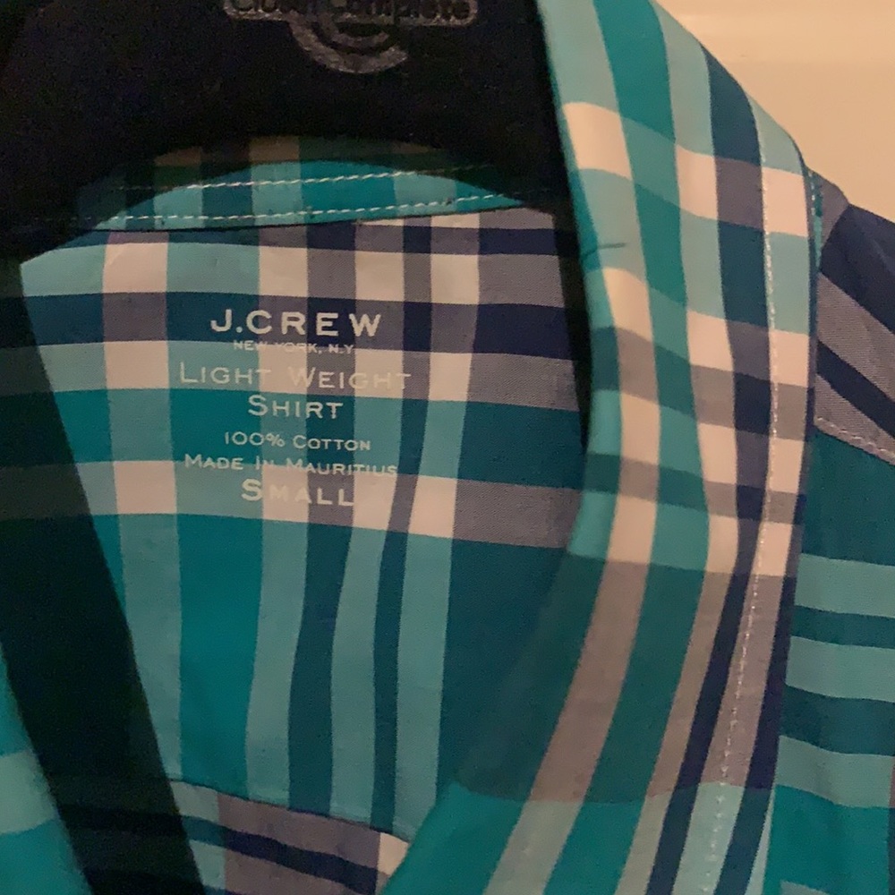 Jcrew Plaid Button Down - image 4